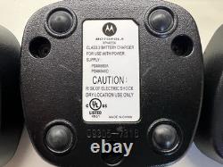 Motorola DTR650 900MHz Digital Radios Lot of 4 w Chargers RPN4035A Dock Mic