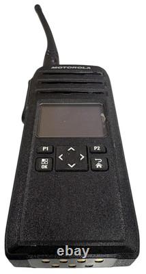 Motorola DTR700 DTS150NBDLAA 900Mhz Two Way Radio w Antenna Motorola DTR700 DTS150NBDLAA 900Mhz Two Way Radio w Antenna