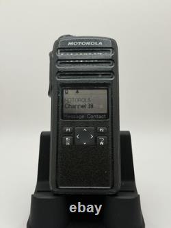 Motorola DTR700 Digital Portable Two-Way Radio with Waist Mount