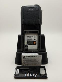 Motorola DTR700 Digital Portable Two-Way Radio with Waist Mount