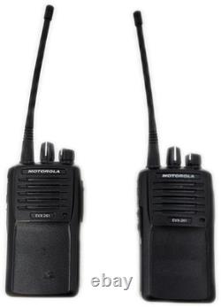Motorola EVX-261 UHF Two Way Radios with Charger (2)
