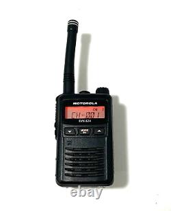 Motorola EVX-S24 (EVX-S24-G6-3) Portable Two-Way Radio IP67 UHF (403-470MHz)