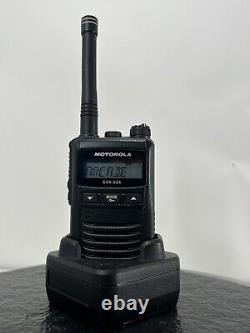 Motorola EVX-S24-G6-3 UHF TWO WAY RADIO BLACK