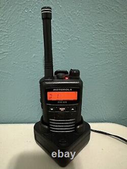 Motorola EVX-S24 Portable Two-Way Radio Tested Working, Good Condition, Charger