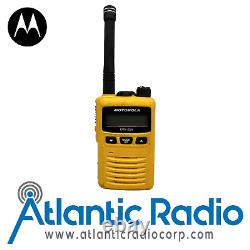 Motorola EVX-S24 Portable Two-Way Radio UHF (403-470MHz) Yellow
