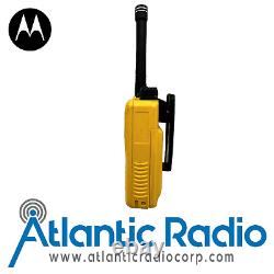 Motorola EVX-S24 Portable Two-Way Radio UHF (403-470MHz) Yellow