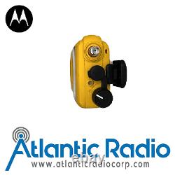 Motorola EVX-S24 Portable Two-Way Radio UHF (403-470MHz) Yellow