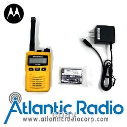 Motorola EVX-S24 Portable Two-Way Radio UHF (403-470MHz) Yellow