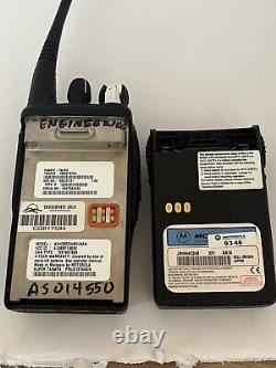 Motorola EX600 Radio XLS UHF Antenna & Battery Included