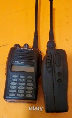 Motorola EX600 XLS Two Way Radio, Model AAH38SDH9DU6AN, VHF