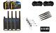 Motorola Frs T475 Two Way Radios 4 Pack Walkie Talkies 2 Dual Chargers Earpieces