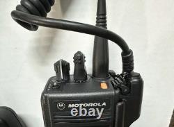 Motorola HT1000 Portable Handheld Two-Way Radio Black
