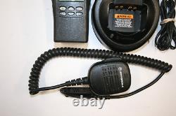 Motorola HT1250 136-174MHz VHF Radio WithChrgr, Mic', Antenna, Batt' AAH25KDF9AA5AN