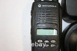 Motorola HT1250 136-174MHz VHF Radio WithChrgr, Mic', Antenna, Batt' AAH25KDF9AA5AN