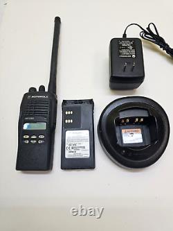 Motorola HT1250 35-50 MHz Low Band Two Way Radio AAH25CEF9AA5AN w Charger