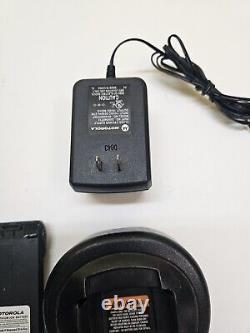 Motorola HT1250 35-50 MHz Low Band Two Way Radio AAH25CEF9AA5AN w Charger