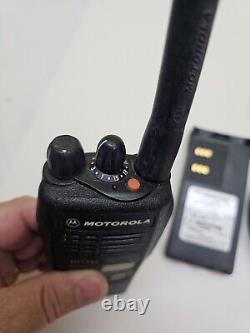 Motorola HT1250 35-50 MHz Low Band Two Way Radio AAH25CEF9AA5AN w Charger