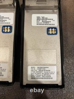 Motorola HT1250 VHF 136-174 MHz. Two-Way Radios (2) + New Accessories &