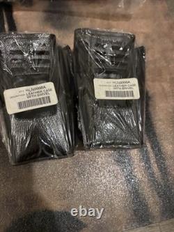 Motorola HT1250 VHF 136-174 MHz. Two-Way Radios (2) + New Accessories &