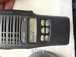 Motorola HT1250 VHF Portable Two-Way Radio 128 Channels Channel Monitor