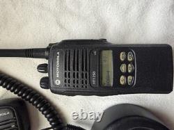 Motorola HT1250 VHF Portable Two-Way Radio 128 Channels Channel Monitor