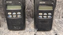 Motorola HT1250 VHF Two-Way Radios AAH25KDF9AA5AN? Lot of 4