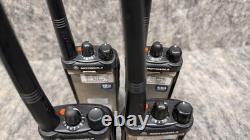 Motorola HT1250 VHF Two-Way Radios AAH25KDF9AA5AN? Lot of 4