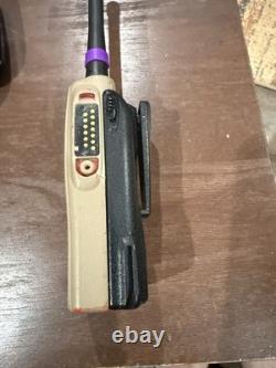 Motorola HT1250 VHF Two-Way Radios Federal ModelAAH25KDH9AA6ANFD & Charging Base