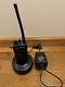 Motorola Ht750 Vhf Handheld Two Way Radio With Charging Base