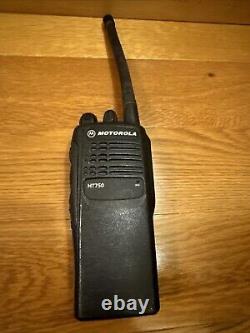 Motorola HT750 VHF Handheld Two Way Radio With Charging Base