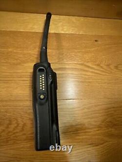 Motorola HT750 VHF Handheld Two Way Radio With Charging Base