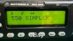 Motorola MCS2000 Remote GMRS 40 Watt 450-512 MHz UHF Two Way Radio Tuned Tested