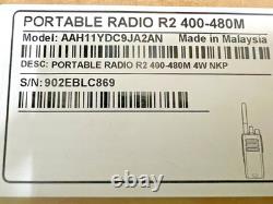 Motorola MOTOTRBO R2 Portable Two-Way Radio UHF 400-480MHz IP55 AAH11YDC9JA2AN