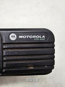Motorola MOTOTRBO XPR4550 403-470 MHz UHF 40w Two Way Radio AAM27QPH9LA1AN