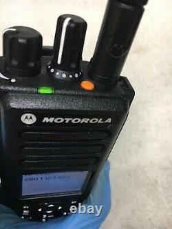 Motorola MOTOTRBO XPR7550 VHF 136-174MHz Two Way Portable Radio AAH56JDN9KA1AN