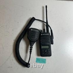 Motorola MOTOTRBO XPR 3500e Digital Two-Way Radio with Remote Microphone -NO BAT