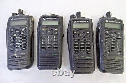 Motorola MOTOTRBO XPR 6550 Two Way Radios Lot of (4) Four, For Parts/ Repair