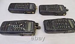 Motorola MOTOTRBO XPR 6550 Two Way Radios Lot of (4) Four, For Parts/ Repair