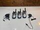 Motorola Mt352r Two-way Radio Lot Of 3 With Chargers