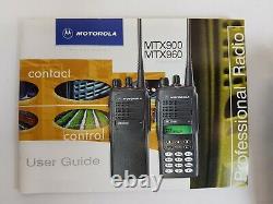 Motorola MTX960 Portable Two-way Radio Qty 2 Used