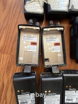 Motorola Mag One BPR40 Two-Way Radio Lot with Chargers and Batteries