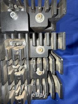 Motorola MaxTrac Two-Way Radio D45MWA5GB7AK 4 with Mics Radios Turn On Read