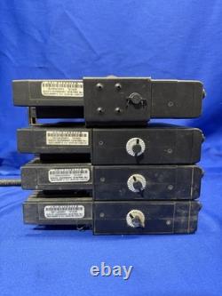 Motorola MaxTrac Two-Way Radio D45MWA5GB7AK 4 with Mics Radios Turn On Read