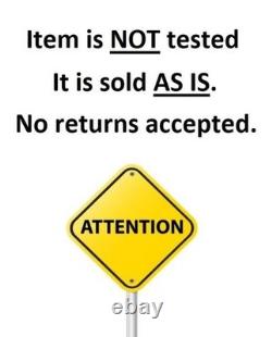 Motorola MotoTRBO XPR7550 403-512 MHz GPS Digital UHF Two-Way Radio UNTESTED