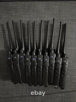 Motorola Mototrbo DGP6150 Two Way Radio Walkie Talkies LAH55TDH9JA1AN UHF 10pcs