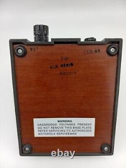 Motorola Mt500 Vintage Two Way Radio Nln-5490A 6 chanels, Used For Parts Only