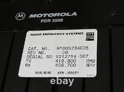 Motorola PDR 3500 Mobile Digital Repeater TX 419.800 MHz RX 408.700 MHz