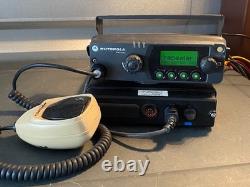 Motorola PM1500 Two Way Radio AAM79KTD9PW5AN VHF 136-174 Mhz 110 Watt 255 Ch