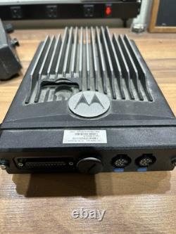 Motorola PM1500 VHF 136-174MHz Digital Mobile Radio AAM79KTD9PW5AN 2 Head Units