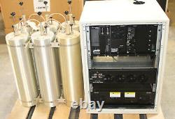 Motorola Quantar VHF Range 2 Repeater 350W T5365A in Cabinet with Comprod Duplexer
